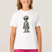 Alien Pants T-shirt (Voorkant)