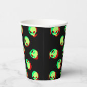 Alien Paper cup Papieren Bekers (Rechts)