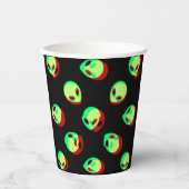 Alien Paper cup Papieren Bekers (Voorkant)