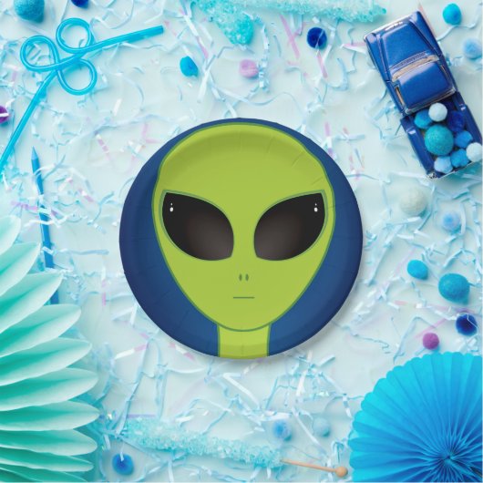 Alien Papieren Bordje (Feest)