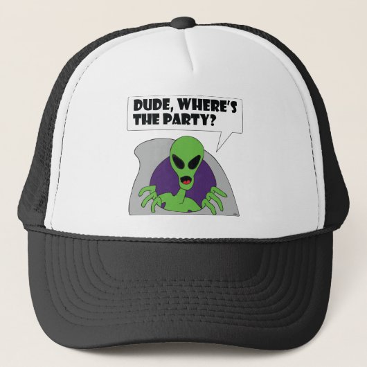 ALIEN-partij Trucker Pet (Voorkant)