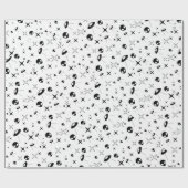 Alien Pattern Cadeaupapier (Vlak)