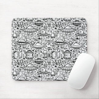 Alien Pattern Muismat