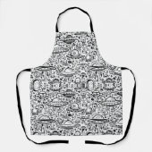 Alien Pattern Schort (Voorkant)