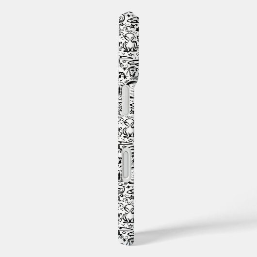 Alien Pattern Telefoonhoes Case-Mate iPhone Case (Achterkant / Rechts)