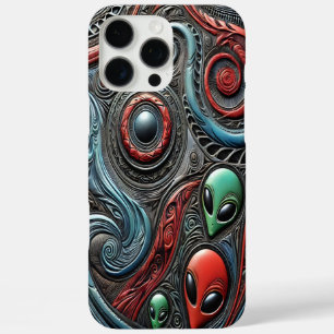 Alien Patterns onthult kosmische geheimen iPhone 16 Pro Max Hoesje