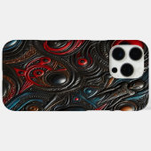 Alien Patterns onthult kosmische geheimen Case-Mate iPhone Case (Achterkant (horizontaal))