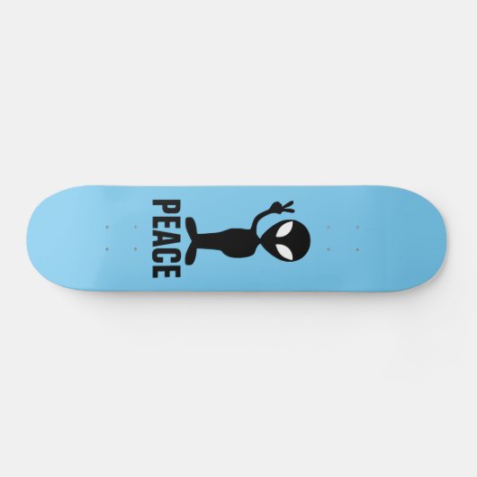 ALIEN PEACE-skateboards Persoonlijk Skateboard (Horizontaal)