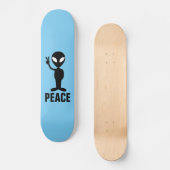 ALIEN PEACE-skateboards Persoonlijk Skateboard (Voorkant)