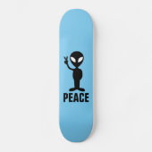 ALIEN PEACE-skateboards Persoonlijk Skateboard (Voorkant)