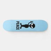 ALIEN PEACE-skateboards Persoonlijk Skateboard (Horizontaal)