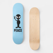 ALIEN PEACE-skateboards Persoonlijk Skateboard (Voorkant)