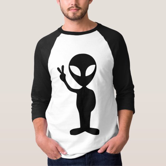 Alien Peace T-shirt (Voorkant)
