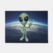Alien - Peace V Sign Deurmat (Voorkant)