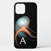 ALIEN PEARL MONOGRAM Black Pink White Fractals Case-Mate iPhone Case (Achterkant)
