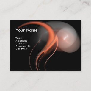 ALIEN PEARL MONOGRAM Levendig zwart roze wit Visitekaartje