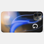 ALIEN PEARL-monogram paars Case-Mate iPhone Case (Achterkant (horizontaal))