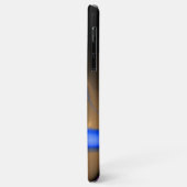 ALIEN PEARL-monogram paars Case-Mate iPhone Case (Achterkant/links)