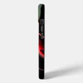 ALIEN PEARL MONOGRAM Red Green Swirls Case-Mate iPhone Case (Achterkant / Links)