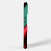 ALIEN PEARL MONOGRAM Red Green Swirls Case-Mate iPhone Case (Achterkant / Rechts)