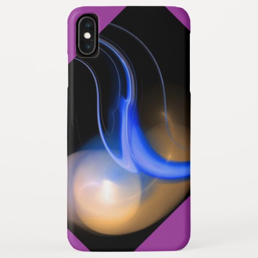 ALIEN PEARL zwarte paars Case-Mate iPhone Case (Achterkant)
