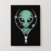 Alien Peeping Button (Voorkant)