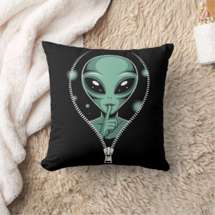 Alien Peeping Kussen