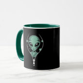 Alien Peeping Mok (Voorkant links)