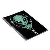 Alien Peeping Notitieboek (Rechterzijde)