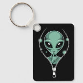 Alien Peeping Sleutelhanger (Voorkant)