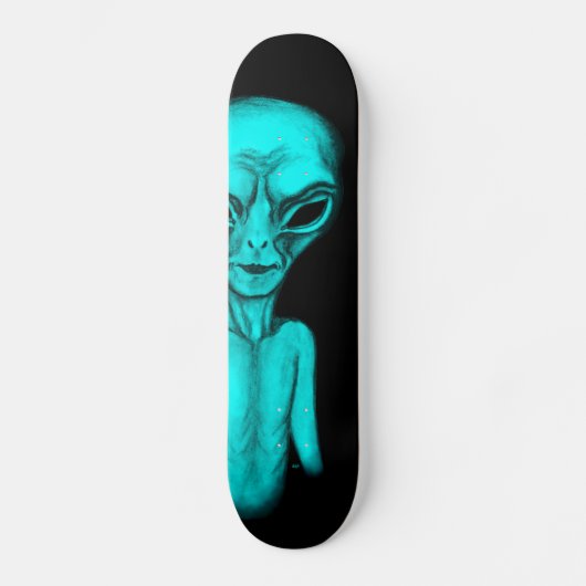 Alien Persoonlijk Skateboard (Voorkant)