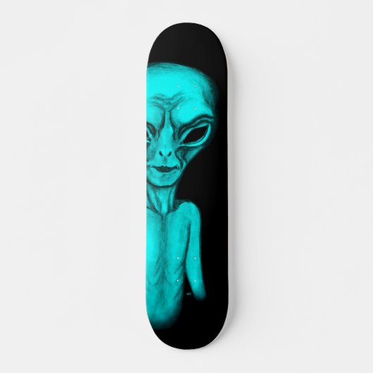 Alien Persoonlijk Skateboard (Voorkant)