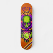 Alien Persoonlijk Skateboard (Voorkant)