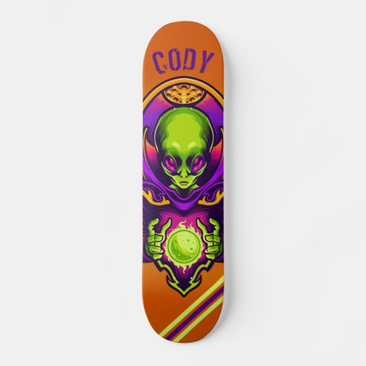 Alien Persoonlijk Skateboard (Voorkant)