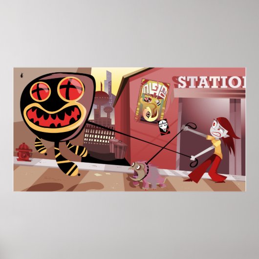 Alien Petshop Poster (Voorkant)