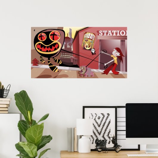 Alien Petshop Poster (Thuiskantoor)