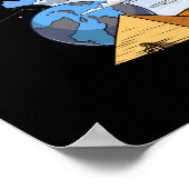 Alien Pharaoh Egypt Tutankhamun Ancient Annunaki Poster (Hoek)