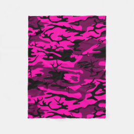 Alien Pink Camo deken