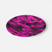 Alien Pink Camo Papieren Bordje (Gekanteld)