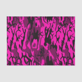 Alien Pink Camo Tissuepapier