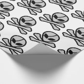 Alien Pirate Cadeaupapier (Hoek)