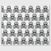 Alien Pirate Cadeaupapier (Vlak)