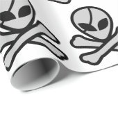 Alien Pirate Cadeaupapier (Rol Hoek)