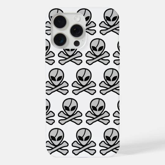 Alien Pirate iPhone Hoesje (Achterkant)