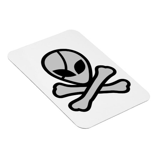 Alien Pirate Magneet (Rechterzijde)