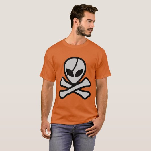 Alien Pirate T-shirt (Voorkant volledig)