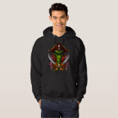 Alien Pirate UFO Hoodie (Voorkant volledig)