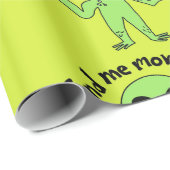 Alien pizza cadeaupapier (Rol Hoek)