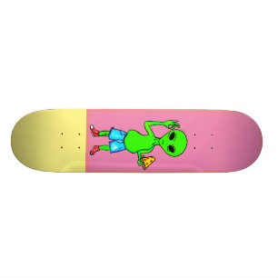 Alien Pizza van @TheAstroBoss Persoonlijk Skateboard