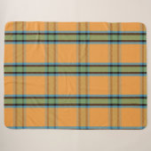 Alien Plaid ACS Sherpa Deken (Voorkant (horizontaal))